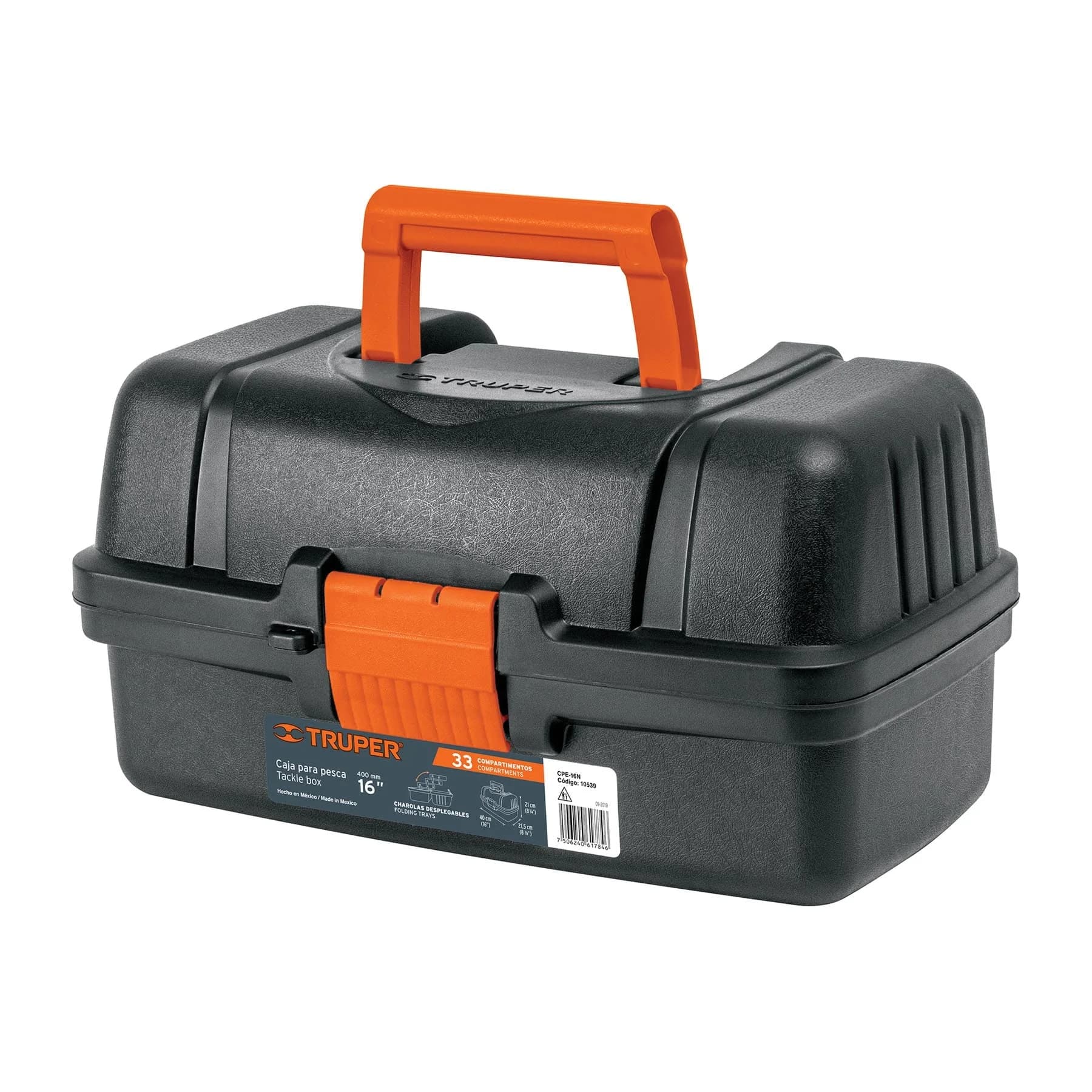 Caja de pesca TRUPER 16"